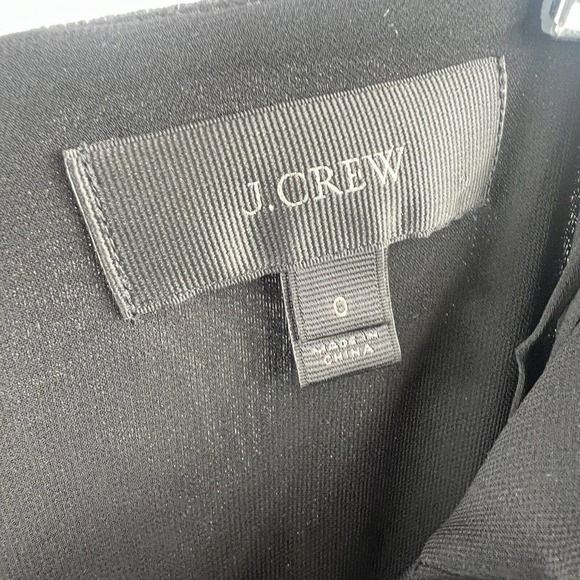J. Crew Black Strapless Velvet Jumpsuit size 0 - Picture 8 of 14
